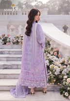 Noor-e-Lilac – Embroidered 3-Piece Grip Suit by Asim Jofa