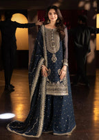 Aurora – Luxury Chiffon Embroidered 3-Piece by Asim Jofa