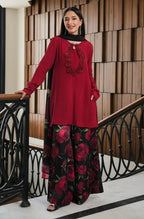 Amol (By Lulusar) – Luxury Silk Embroidered 3-Piece Set